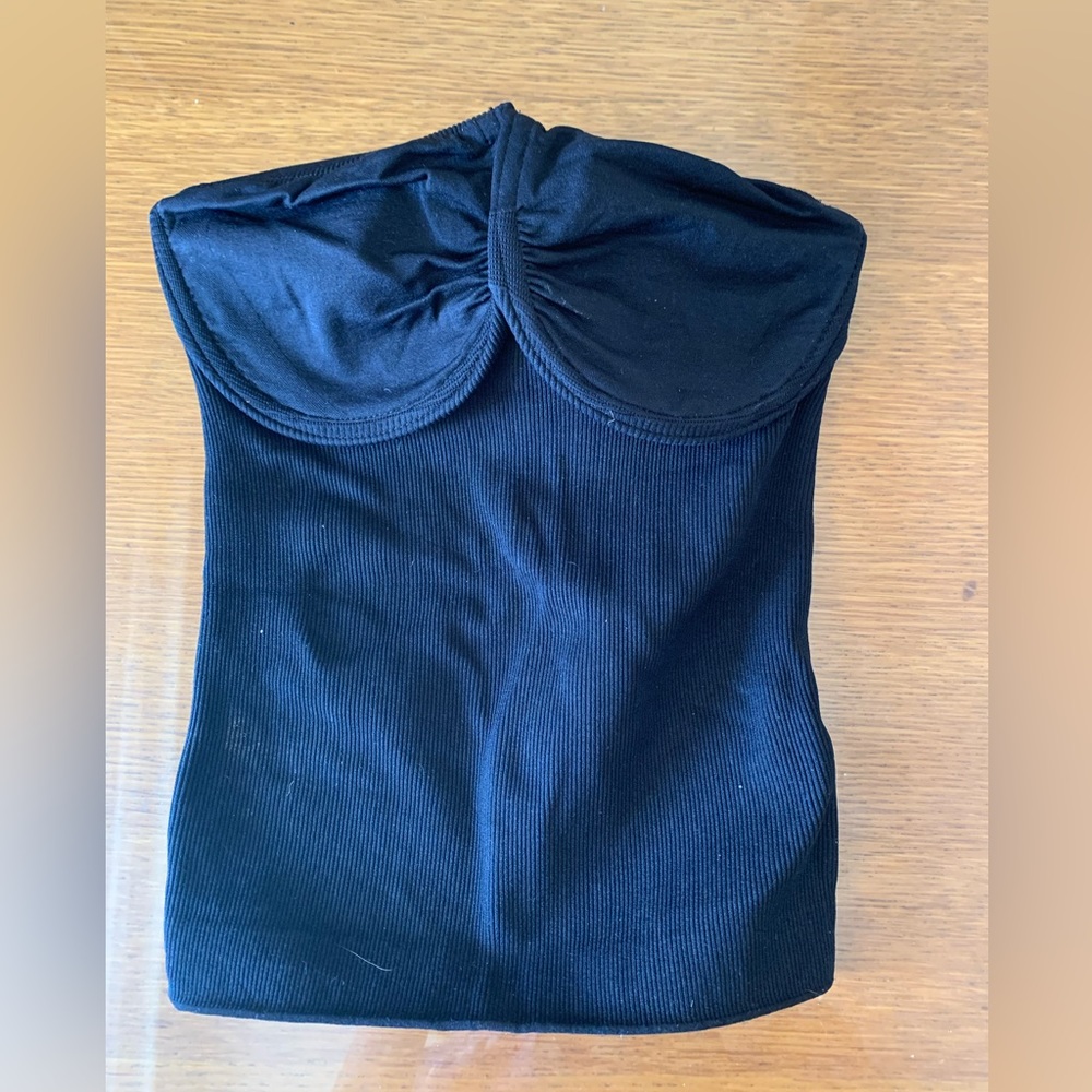 Sassybax (spanx) by Amanda kennedy underwire torso trim strapless tank NWT
